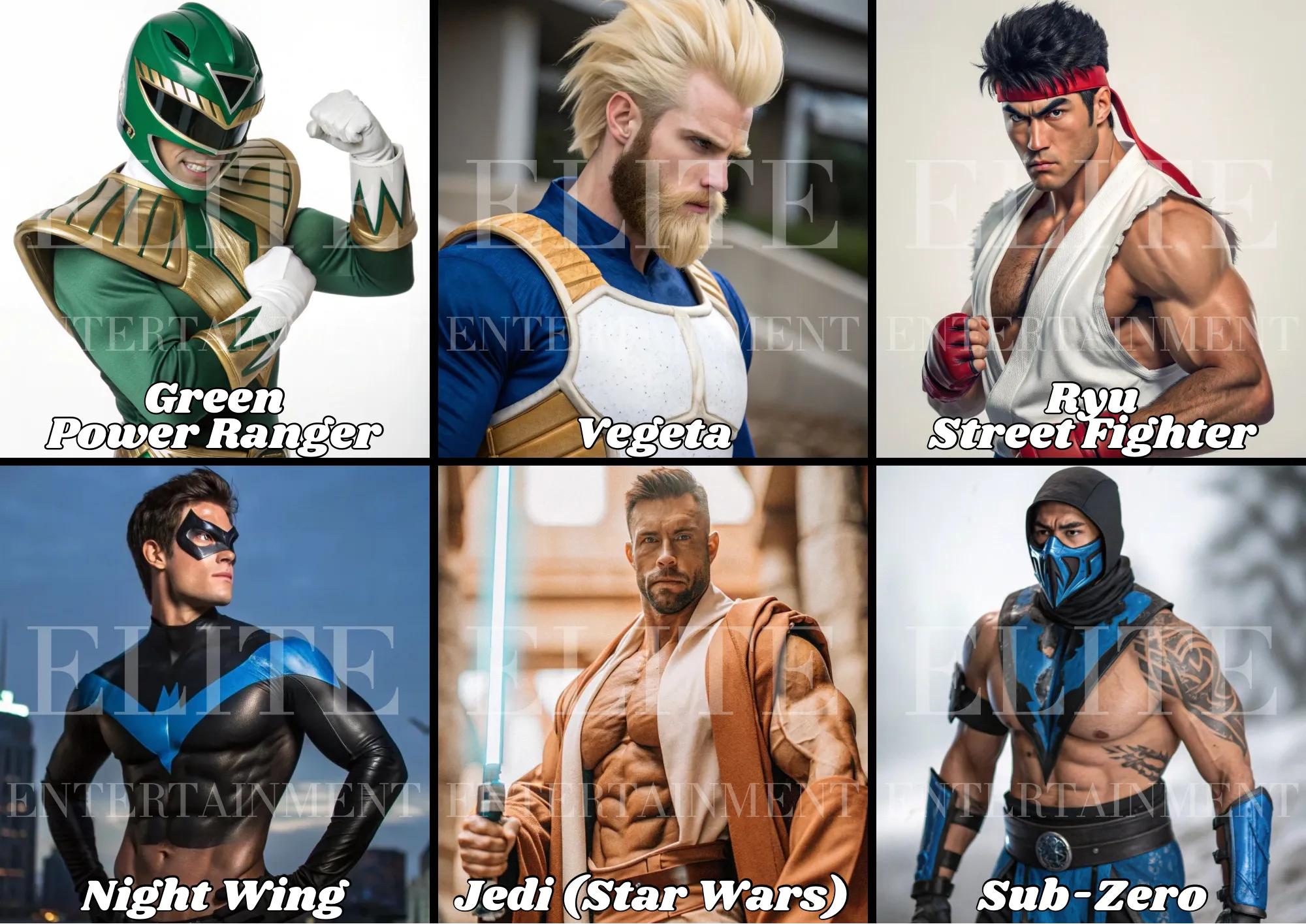 Copy of Copy of Elite Entertainment - Anime, Rangers & Fighters (2)